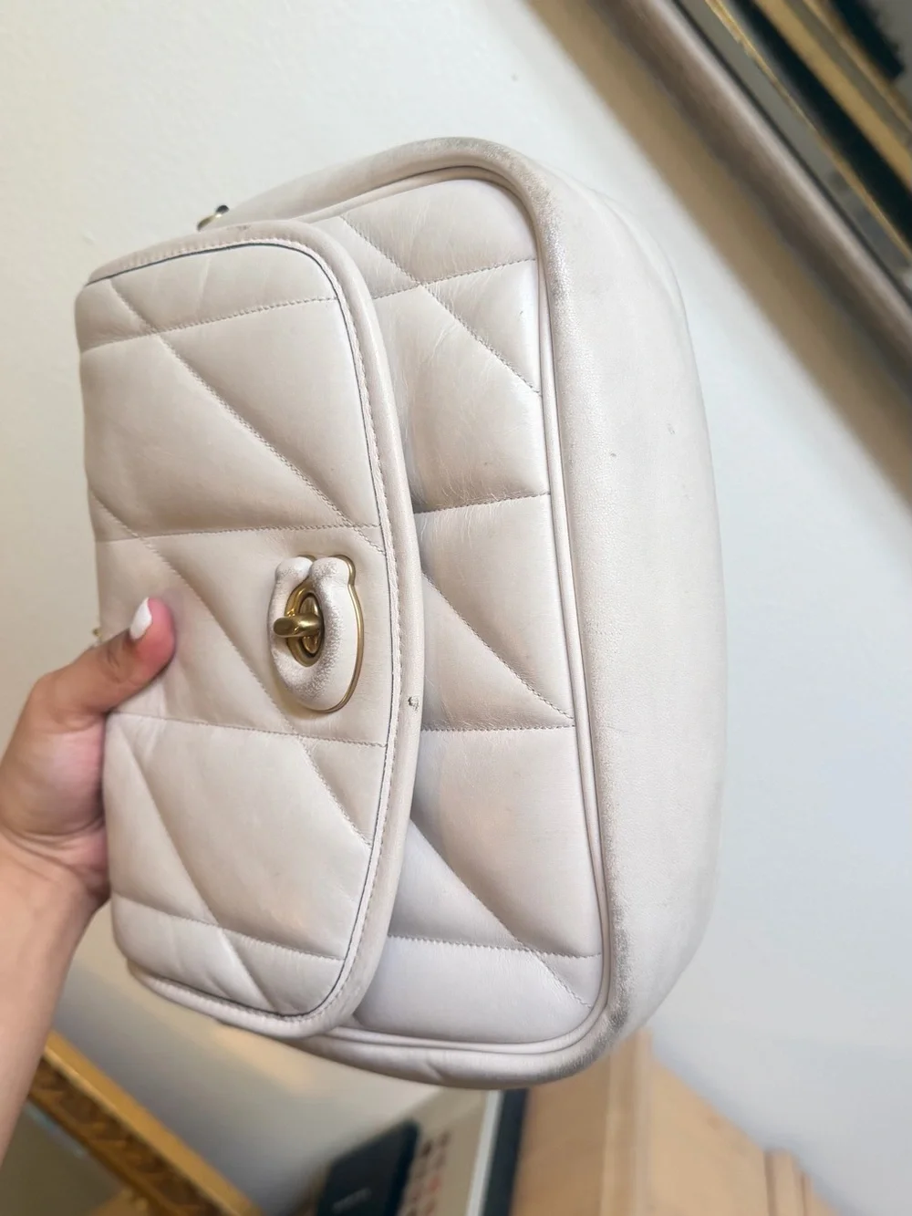 Coach pillow Madison quilted shoulder bag